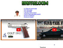 Tablet Screenshot of brutuz.com